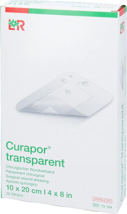 Produktbild Curapor Wundverband 10x20cm transparent (1 x)