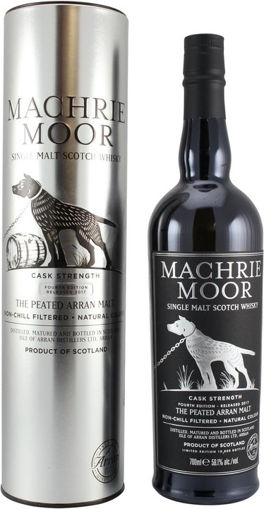 Produktbild Arran Distillery Machrie Moor Cask Strength Batch 4 (1 x 70 cl, Single Malt) (Single Malt, Scotch Whisky, 1 x 70 cl)
