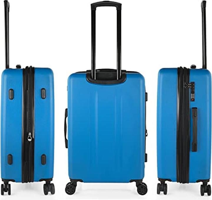 Actual product image Skpat Hard-Shell Spinner Luggage Set with Combination Lock