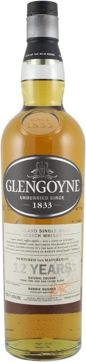 Produktbild Glengoyne 12 Years (Single Malt, Scotch Whisky, 1 x 70 cl)