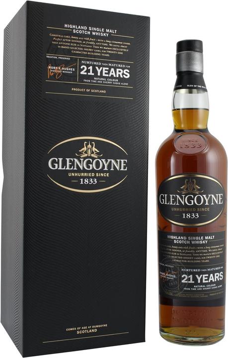 Image du produit Glengoyne 21 ans (Single Malt, Scotch Whisky, 1 x 70 cl)
