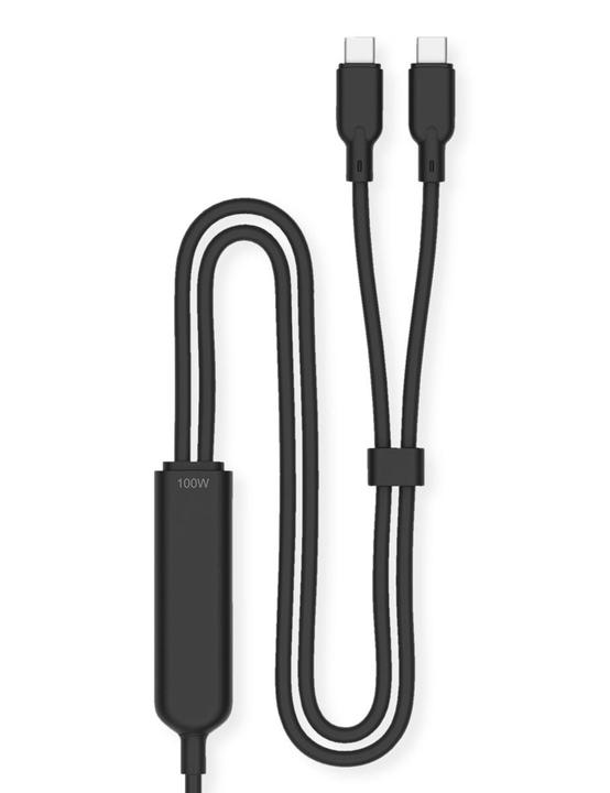 Produktbild Value USB Typ C Split-Ladekabel (1.80 m, USB 2.0, 100 W)