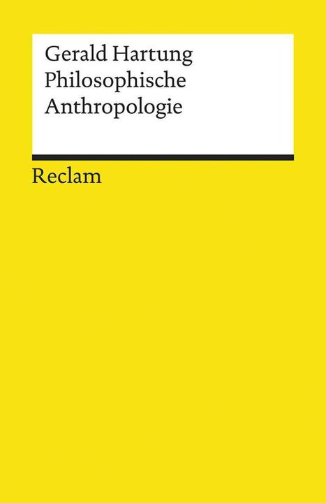 Produktbild Philosophische Anthropologie (Deutsch, Gerald Hartung, 2018)