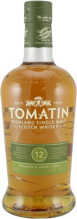 Produktbild Tomatin 12 Years (Single Malt, Scotch Whisky, 1 x 70 cl)