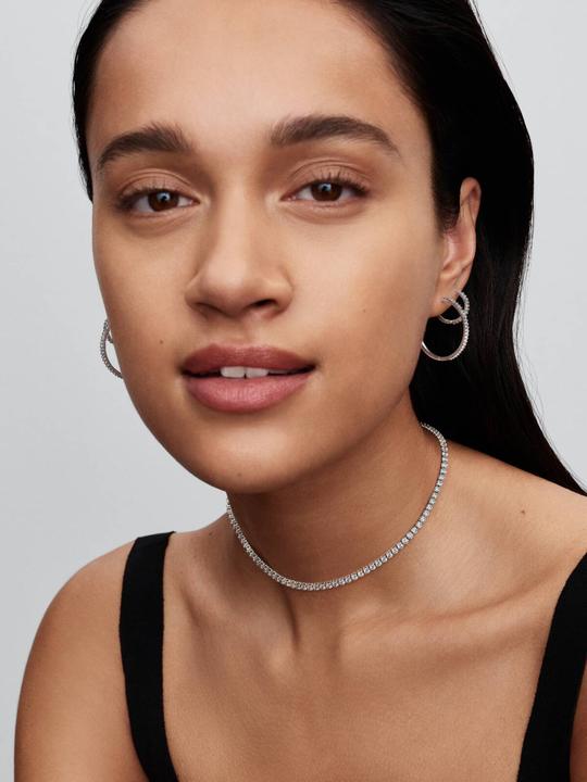 Produktbild Pandora Funkelnde Creolen (Silber 925)