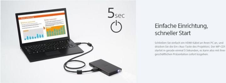 Image du produit Sony Mp-Cd1 (WVGA, 105 lm, 1.317:1)