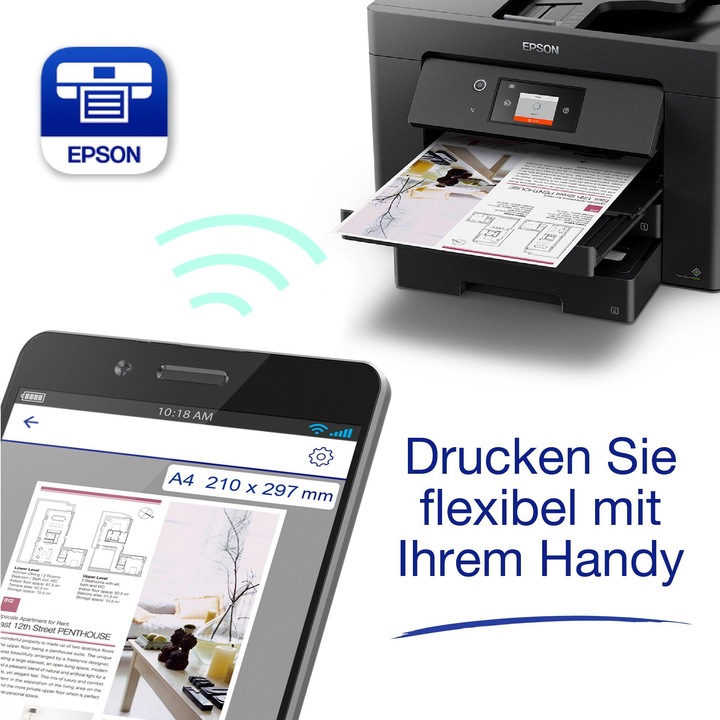 Produktbild Epson WorkForce WF-7830DTWF (Tintenpatrone, Schwarz-Weiss)