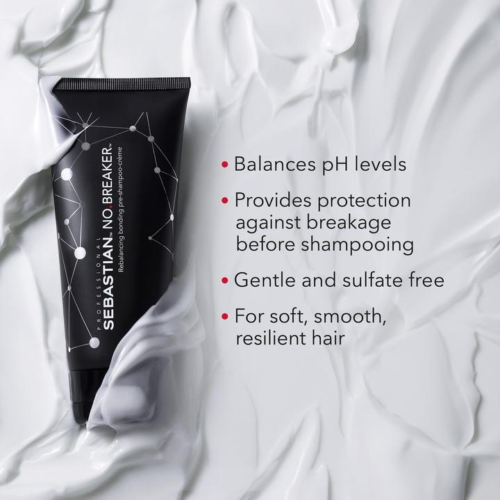 Immagine prodotto Sebastian No.Breaker Rebalancing Bonding Pre-Shampoo Cream (200 ml, Shampoo liquido)