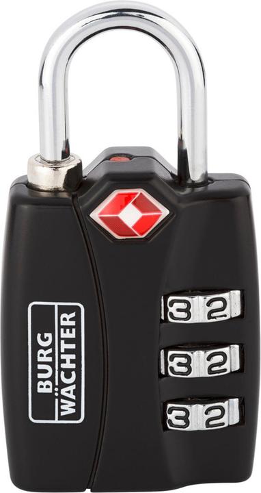 Actual product image Burg Wächter Combination padlock TSA 78 30 SB