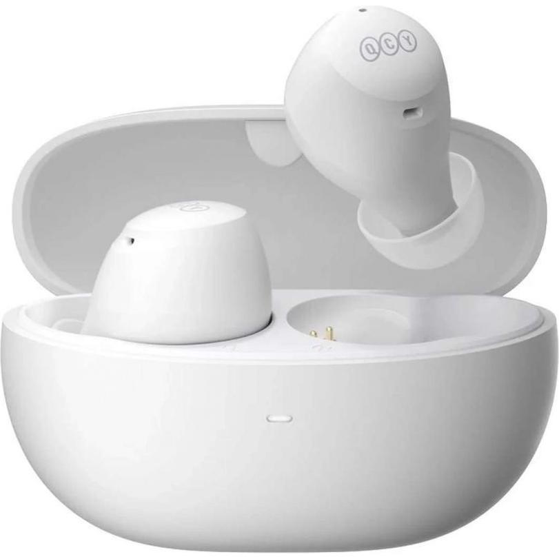 QCY HT07 bianco (ANC, 32 h, Senza fili), Cuffie, Argento