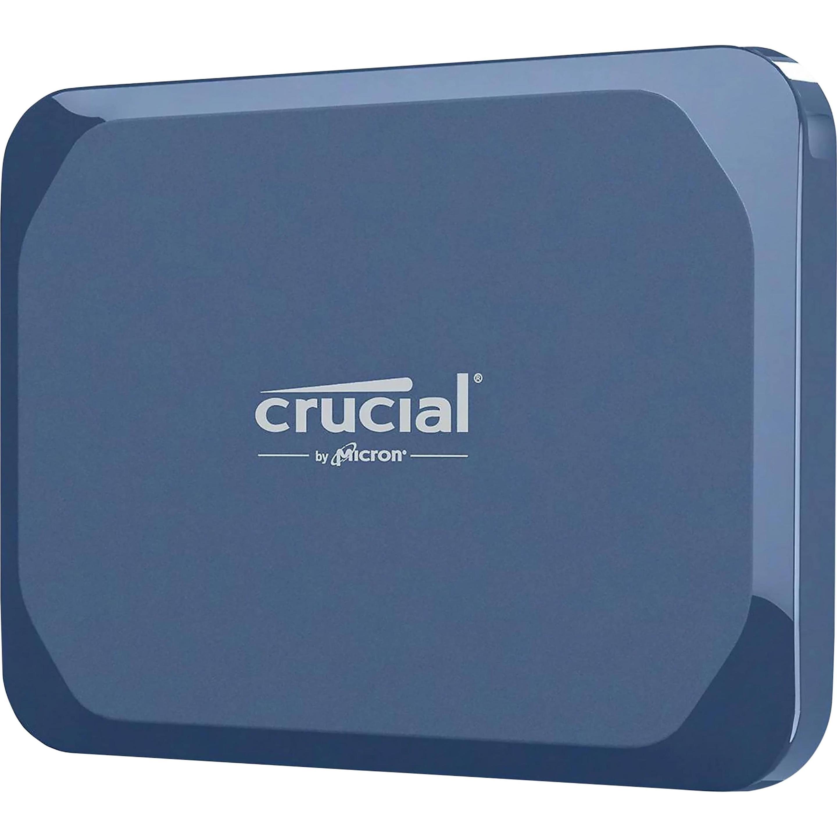 Crucial X10 Portable SSD (2 TB), SSD esterno, Blu