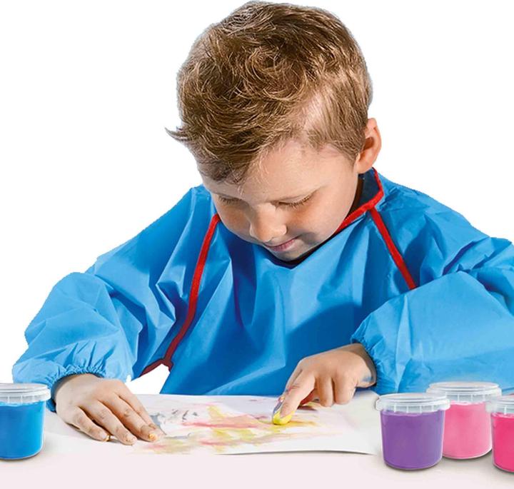 Actual product image Ses Finger paint trend colours, 4x110ml (Violet, Blue, Rose, Pink, 440 ml)
