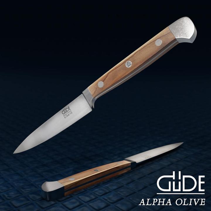 Produktbild Güde Alpha Spickmesser 10 cm Olive (10 cm)