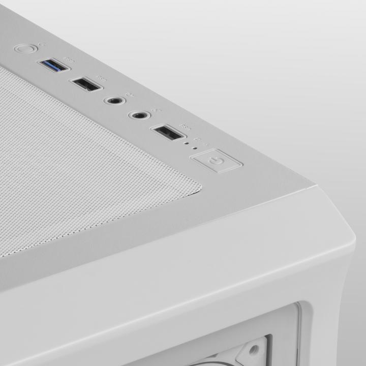 Image du produit Mars Gaming Boitier Grand Tour E-Atx Mc-Neo RGB Avec Panneau Vitré (Blanc) (ATX, mATX, Mini-ITX)