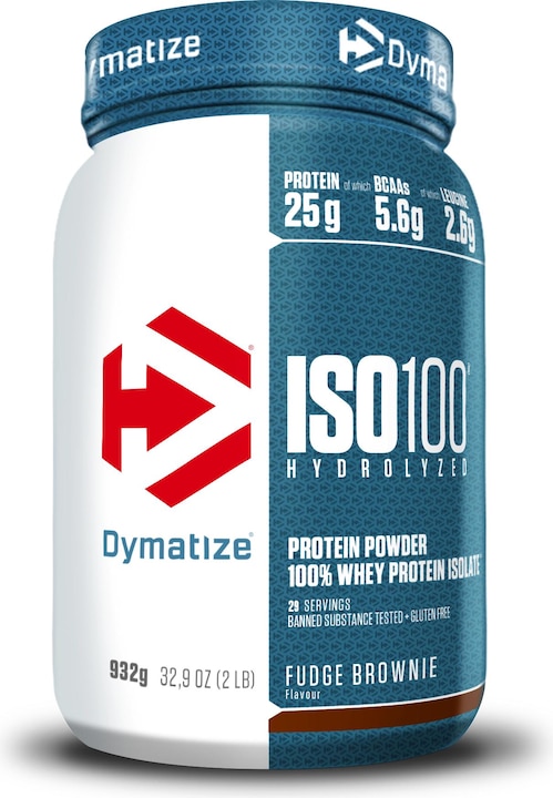 Produktbild Dymatize ISO 100 Hydrolyzed (Fudge Brownie, 1 Stk., 932 g)
