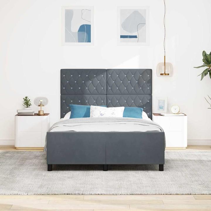 Actual product image vidaXL Modernes Bett (160 x 200 cm)