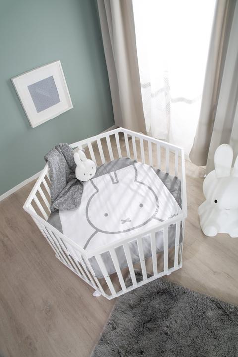 Actual product image Roba Playpen 6-cornered Miffy (118.50 cm, 103.50 cm, MDF)