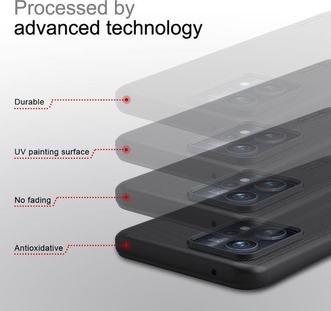 Actual product image Nillkin Super Frosted Shield Series Cover (Realme 9 Pro+)