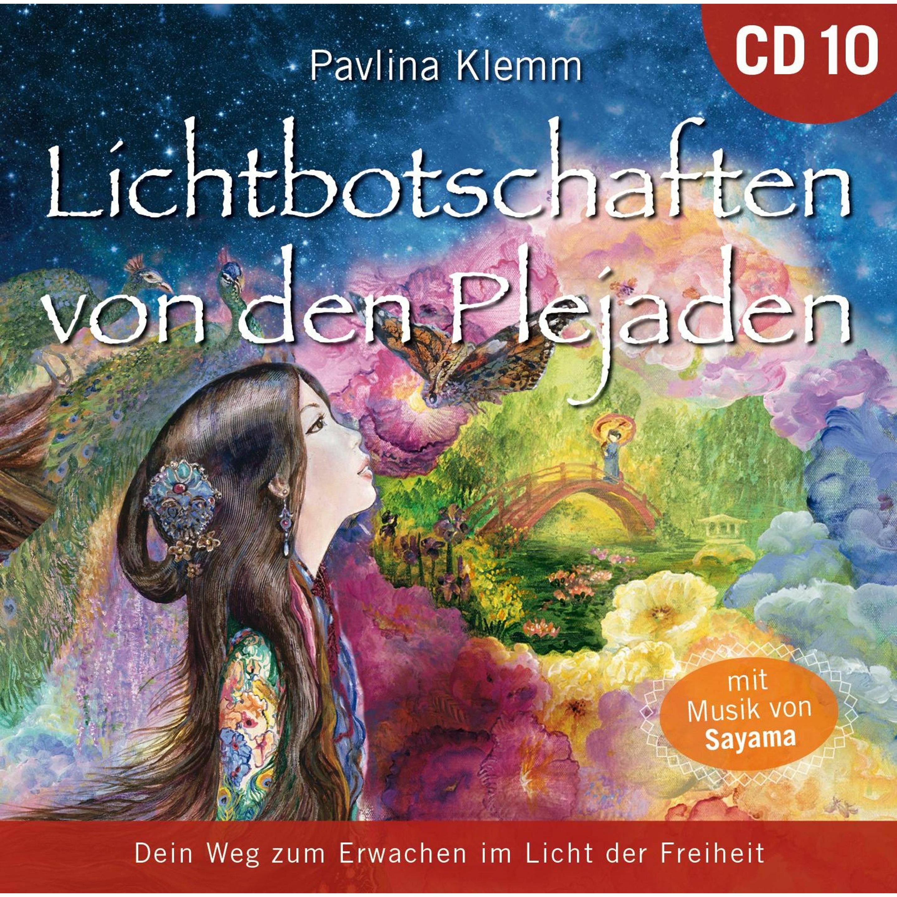 Lichtbotschaften von den Plejaden 10 (Übungs-CD), Hörbücher von Pavlina Klemm, Sayama