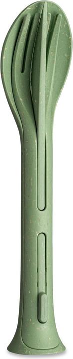 Productafbeelding Koziol Cutlery Set to go Klikk Pocket 3-delig, Groen (3 Pcs., Bestekset)