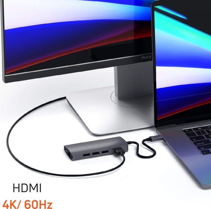 Actual product image Satechi ST-TCMA2M (USB-C, 6 Ports)