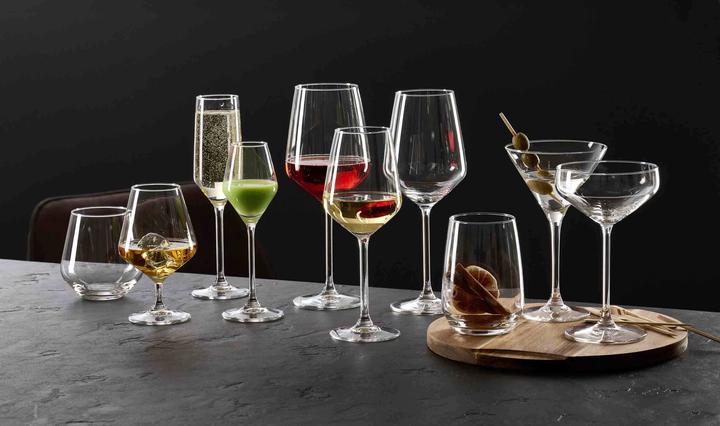 Produktbild Ritzenhoff & Breker Wasserglas 4er Set Rumba, Becher, Glas, Klar, 470 ml, 820386 (4.70 dl, 4x)