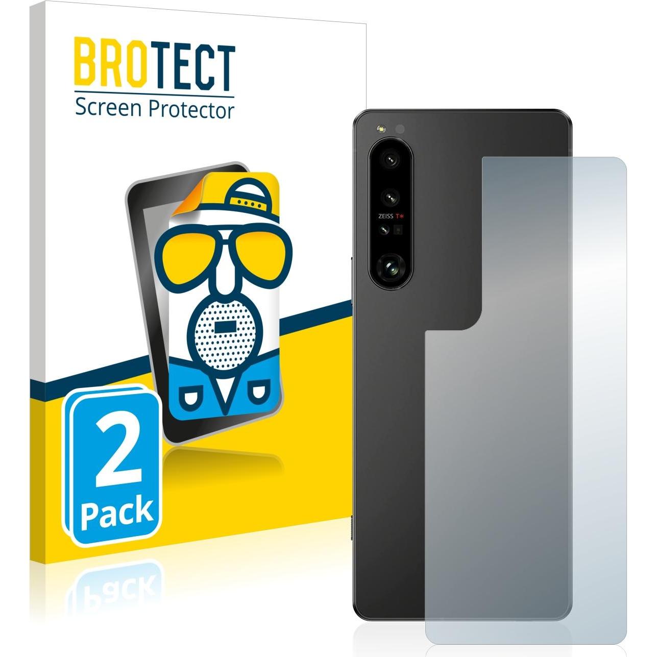 BROTECT Entspiegelungsfolie Displayschutz Displayschutzfolie Folie Matt (2 Stück, Sony Xperia 1 IV), Smartphone Schutzfo...