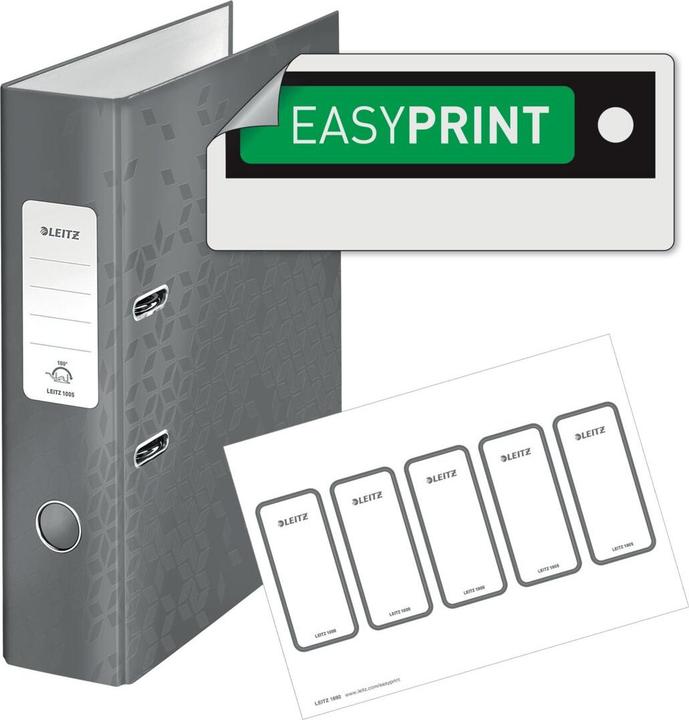 Produktbild Leitz Aktenordner 180° Wow Lever A4 80mm Lila (10K302D) (A4 hoch, 80 mm)