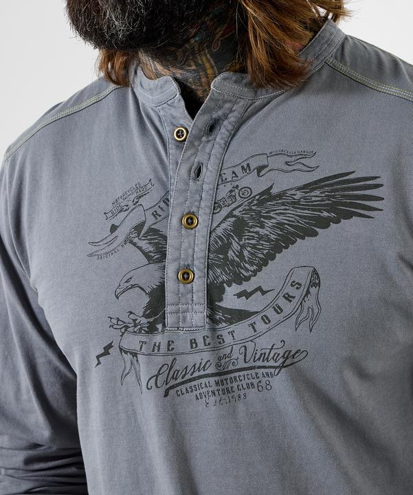 Produktbild Joe Browns Eagle Graphic Casual Henley Top (L)