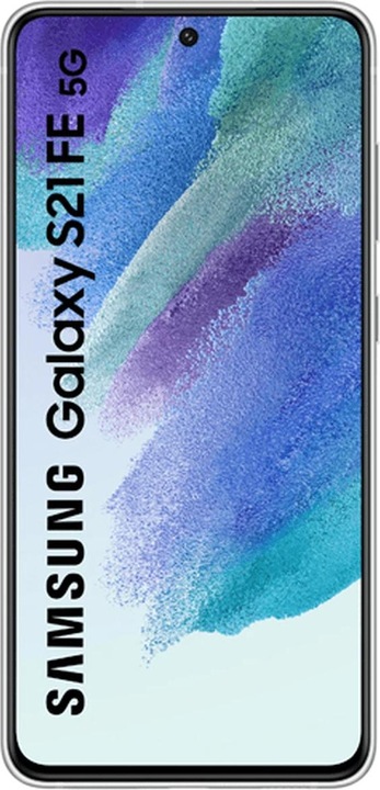Image du produit Samsung Galaxy S21 FE 5G UE (128 Go, Blanc, 6.40", Double SIM, 12 Mpx, 5G)