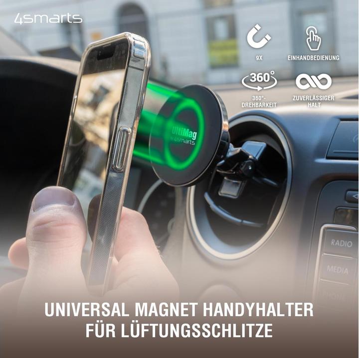 Produktbild 4smarts KFZ-Halterung UltiMAG CLAMPMAG