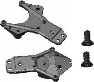 Actual product image Amewi 3x23mm screw set Apache/Surpass Wild