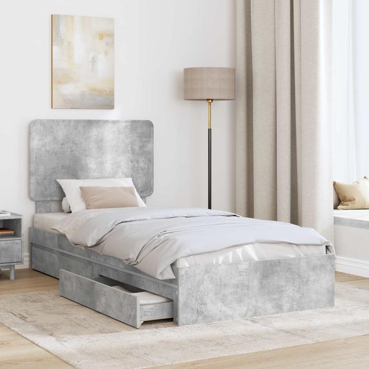 Produktbild vidaXL Aufbewahrungsbettgestell (90 x 190 cm)