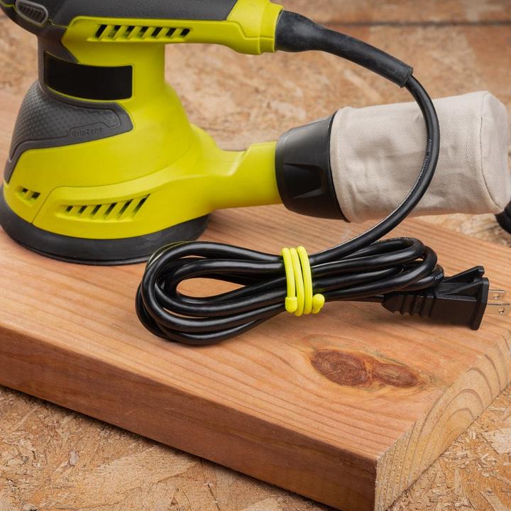 Image du produit Nite Ize GearTie 12"/jaune fluo NOUVEAU (Serre-câbles en plastique, 304.80 mm, 2 pcs)