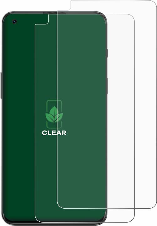 Produktbild ScreenLeaf Schutzfolie nachhaltiger Displayschutz Displayschutzfolie Folie Klar Transparent (2 Stück, OnePlus Nord 2T 5G)