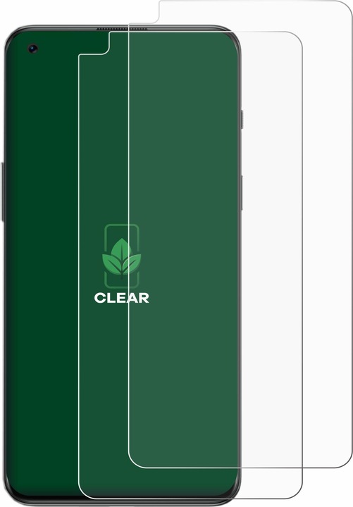 Actual product image ScreenLeaf Protective film sustainable screen protector screen protector film clear transparent (2 Piece, OnePlus North 2T 5G)