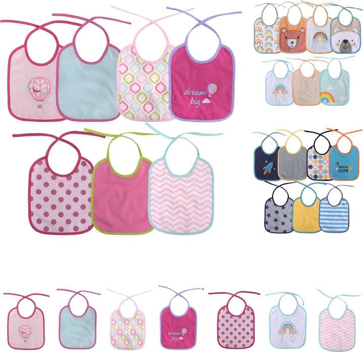 Produktbild Baby Care Babylatz-Set 7-teilig einlagig