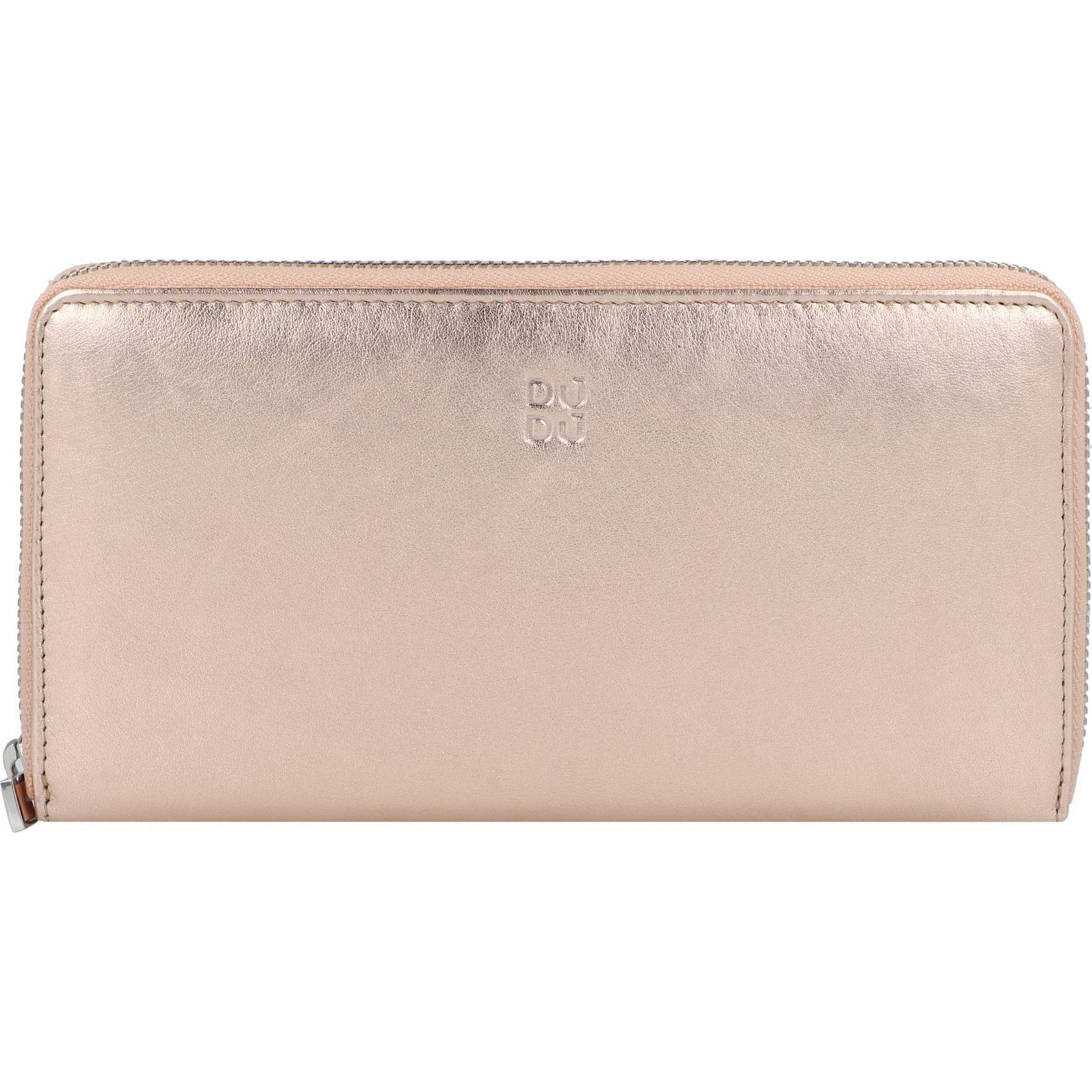 Dudubags, Damen, Portemonnaie, Mauritius - Mehrfarbige Brieftasche quer Ballerina, Beige