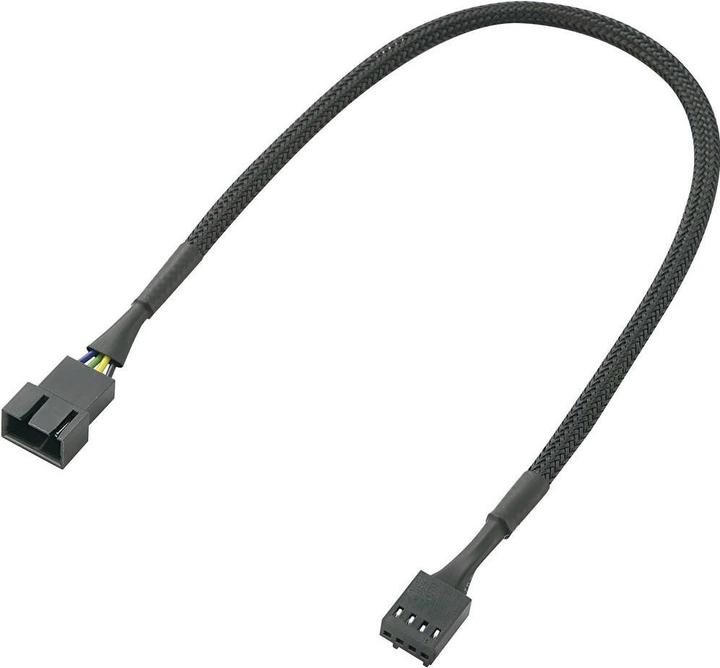 Produktbild Akasa PWM Verlängerungskabel gesleevt (30 cm, 4 pin PWM)