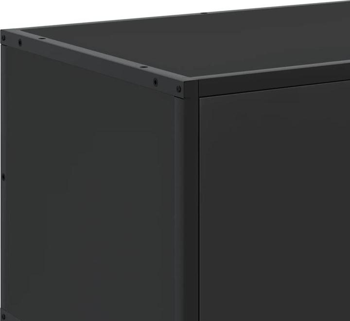 Actual product image VidaXL TV cabinet Lowboard TV cabinet TV table Wood-based material Metal (150 x 35 x 41 cm)