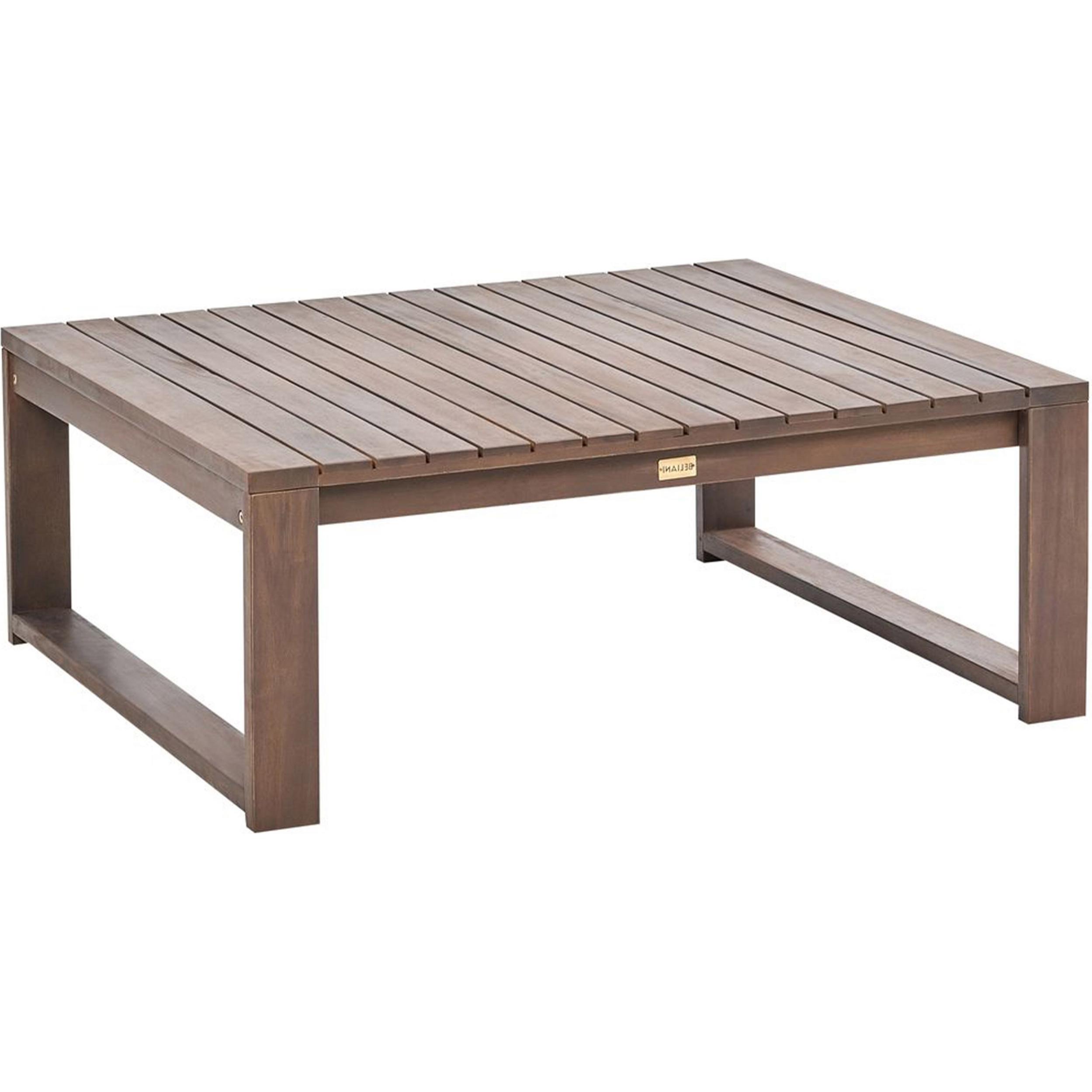 Beliani, Gartenbeistelltisch + Gartenservierwagen, Timor