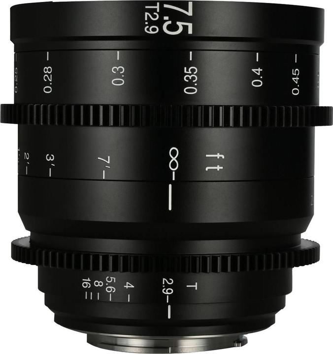 Venus Optic Festbrennweite 7.5 mm T2.9 Zero-D S35 Cine Lens – X-Mount (Fujifilm X)
