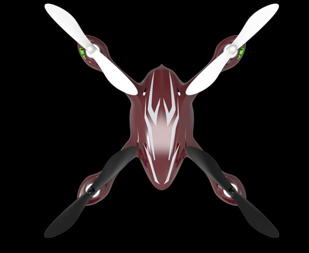 Produktbild Hubsan X4 H107c (7 min, 532 g, 0.30 Mpx)
