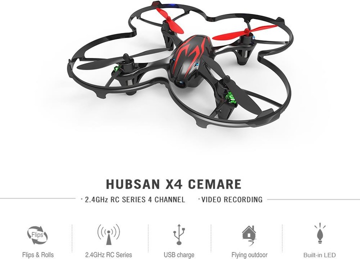 Produktbild Hubsan X4 H107c (7 min, 532 g, 0.30 Mpx)