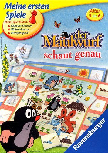 Actual product image Ravensburger The mole looks closely (German, 2 - 3 years)