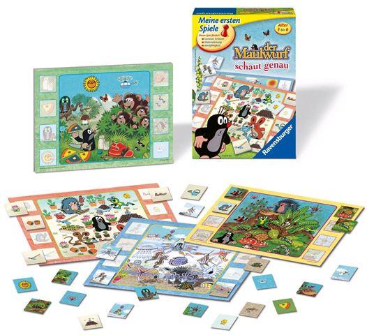 Actual product image Ravensburger The mole looks closely (German, 2 - 3 years)