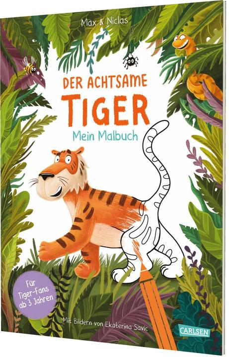 Produktbild Der achtsame Tiger: Mein Malbuch