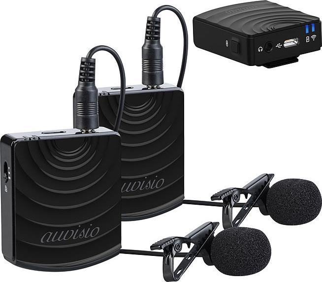 Produktbild Auvisio 2er-Set Funkmikrofon