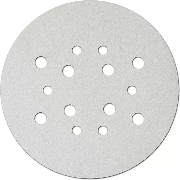 Immagine prodotto Dedra Dischi abrasivi bianchi universali 225 mm, grana 100, chiusura a velcro, set di 5 pezzi (100s)
