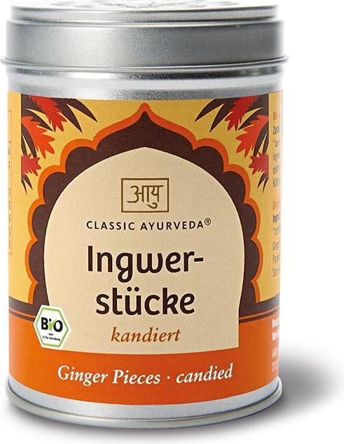 Image du produit Classic Ayurveda Morceaux de gingembre, bio (120 g)